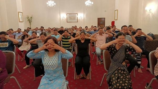 Chair yoga
